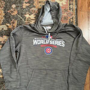 Majestic 2016 MLB Authentic Collection Cubs World Series Hoodie